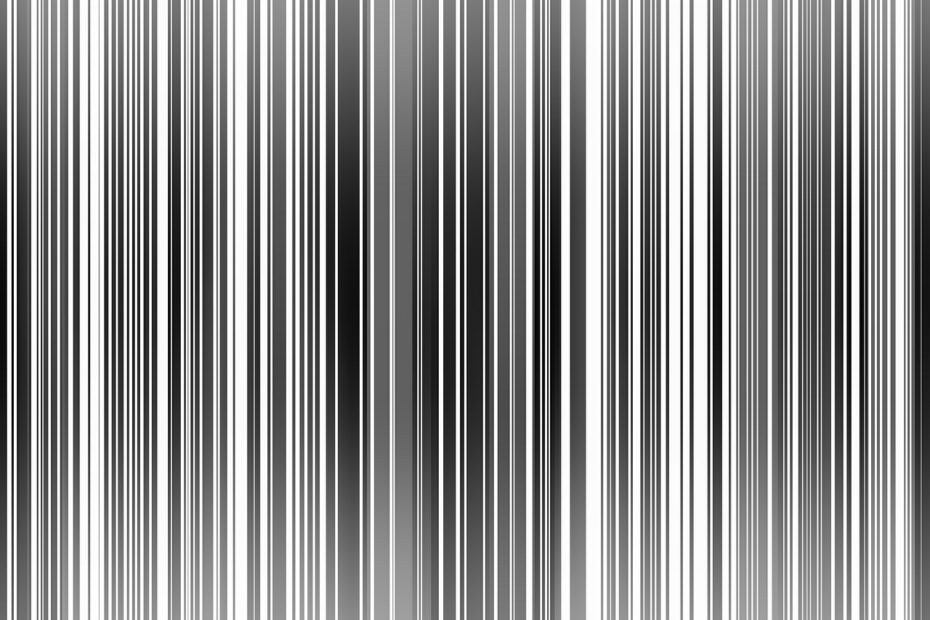 strip bar code barcode stroked 630408